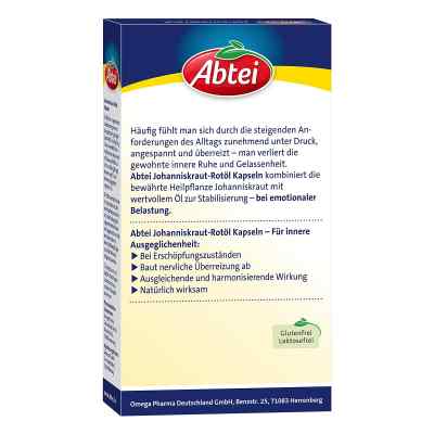 Abtei Johanniskraut Rotöl Kapseln bei apo-discounter.de bestellen