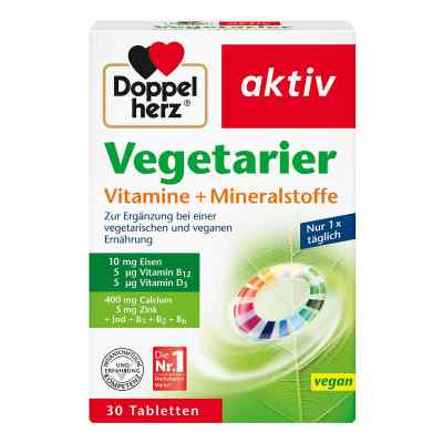 Doppelherz Vegetarier Vitamine+mineralstoffe Tabletten bei apo-discounter.de bestellen