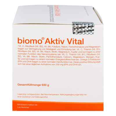 Biomo Aktiv Vital Trinkflaschen 30 Tagesportionen bei apo-discounter.de bestellen