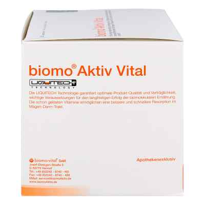 Biomo Aktiv Vital Trinkflaschen 30 Tagesportionen bei apo-discounter.de bestellen