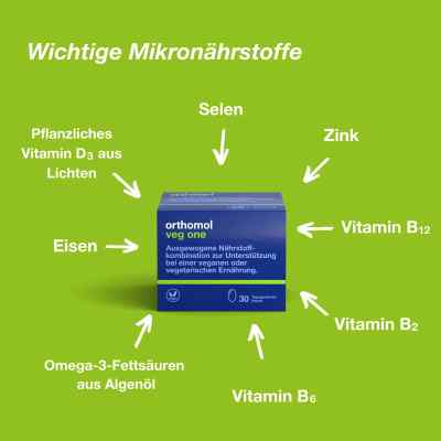 Orthomol veg one Kapseln Orthomol veg one Kapseln