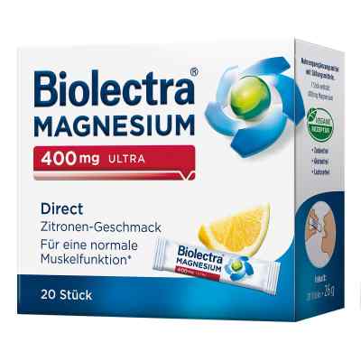 Biolectra Magnesium 400 mg ultra Direct Zitrone bei apo-discounter.de bestellen