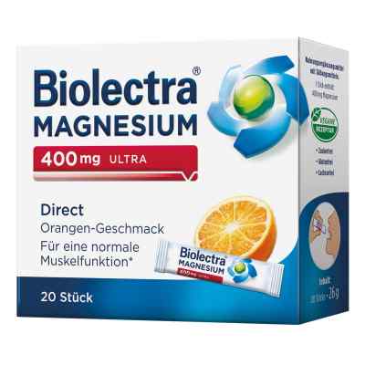 Biolectra Magnesium 400 mg ultra Direct Orange bei apo-discounter.de bestellen