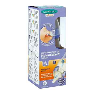 Lansinoh Weithalsflasche 240 ml Sauger M bei apo-discounter.de bestellen