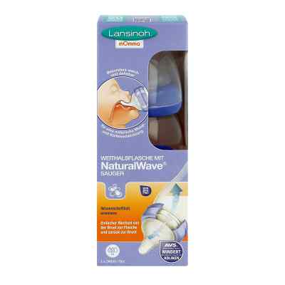 Lansinoh Weithalsflasche 240 ml Sauger M bei apo-discounter.de bestellen