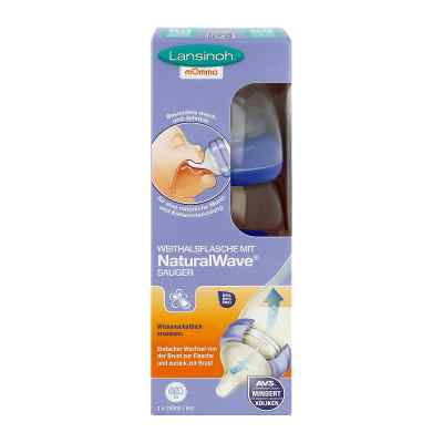 Lansinoh Weithalsflasche 240 ml Sauger M bei apo-discounter.de bestellen