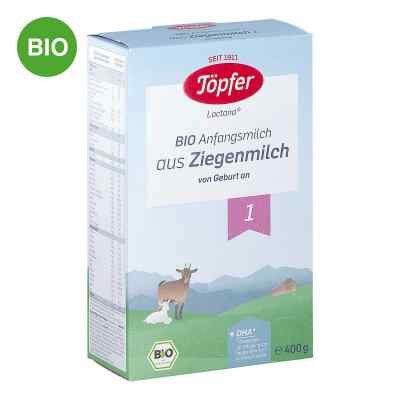 Töpfer Bio Anfangsnahrung Auf Ziegenmilchbasis 1