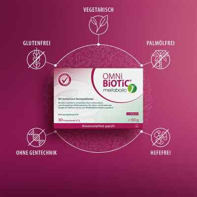 Omni Biotic metabolic Probiotikum Beutel bei apo-discounter.de bestellen