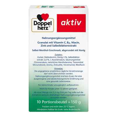 Doppelherz Heisser Salbei+honig+menthol Granulat bei apo-discounter.de bestellen