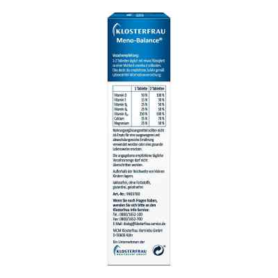 Klosterfrau Meno-balance Tabletten bei apo-discounter.de bestellen