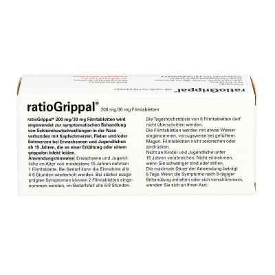 Ratiogrippal 200 mg/30 mg Filmtabletten bei apo-discounter.de bestellen