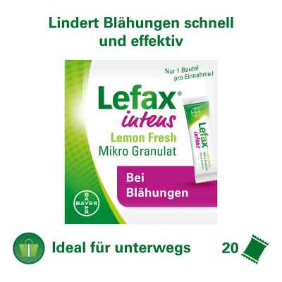 Lefax intens Lemon Fresh Mikro Granulat 250 mg Sim. bei apo-discounter.de bestellen