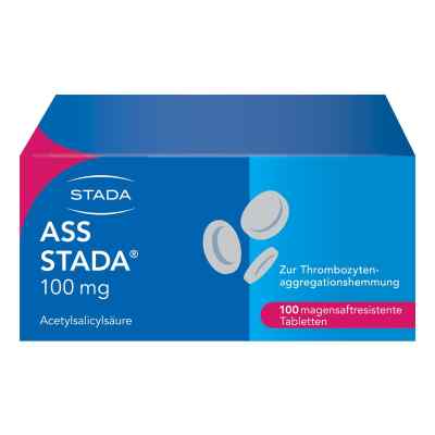 Ass Stada 100 mg magensaftresistente Tabletten bei apo-discounter.de bestellen