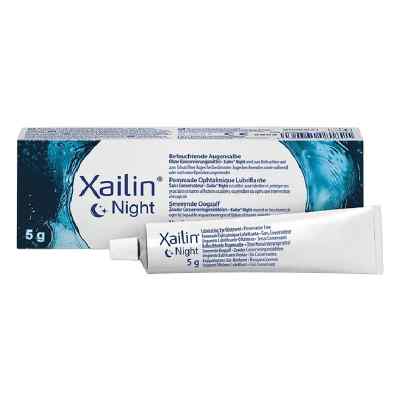 Xailin Night Augensalbe 1X5 g von VISUfarma B.V. PZN 10546042