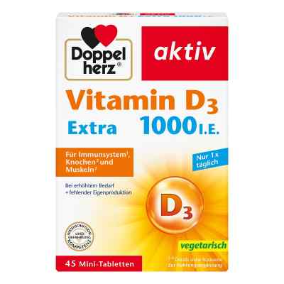 Doppelherz Vitamin D 1.000 I.e. Extra Tabletten bei apo-discounter.de bestellen