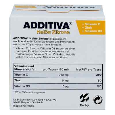 Additiva Heisse Zitrone Pulver bei apo-discounter.de bestellen