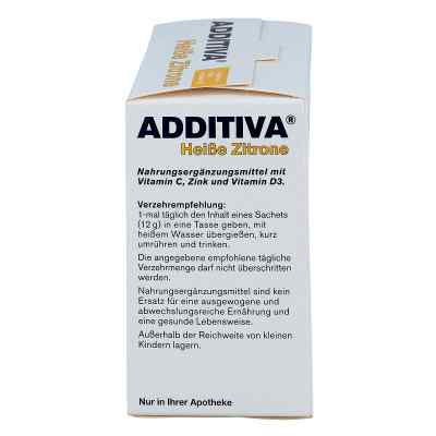 Additiva Heisse Zitrone Pulver bei apo-discounter.de bestellen