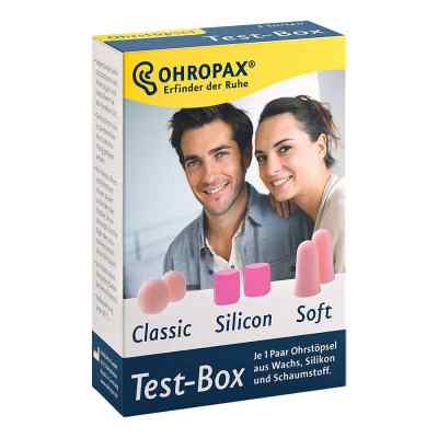 Ohropax Test-box 3 Sorten Ohrstöpsel bei apo-discounter.de bestellen