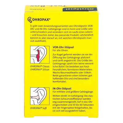 Ohropax Test-box 3 Sorten Ohrstöpsel bei apo-discounter.de bestellen