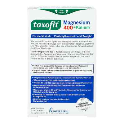 Taxofit Magnesium 400+kalium Tabletten bei apo-discounter.de bestellen