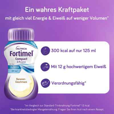 Fortimel Compact 2.4 Bananengeschmack bei apo-discounter.de bestellen