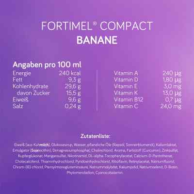 Fortimel Compact 2.4 Bananengeschmack bei apo-discounter.de bestellen