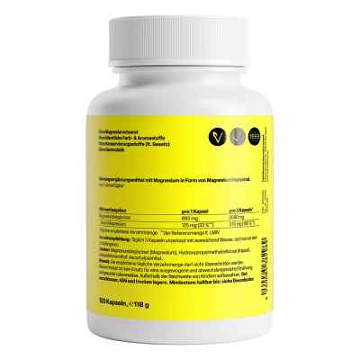 Magnesium Chelat Kapseln hoch bioverfügbar bei apo-discounter.de bestellen