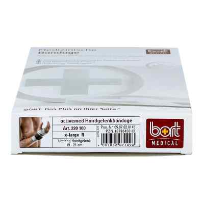 Bort activemed Handgelenkbandage rechts XL silber bei apo-discounter.de bestellen