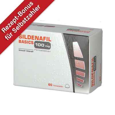 SILDENAFIL BASICS 100mg 60 stk von Basics GmbH PZN 10795414