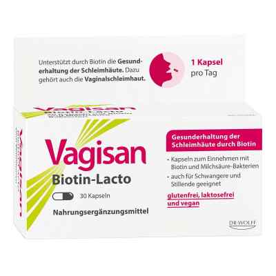 Vagisan Biotin-lacto Kapseln bei apo-discounter.de bestellen
