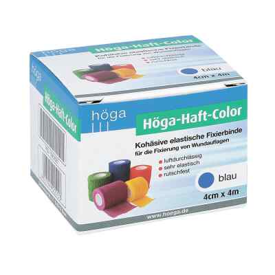 Höga Haft Color Fixierbinde 4 cmx4 m blau bei apo-discounter.de bestellen