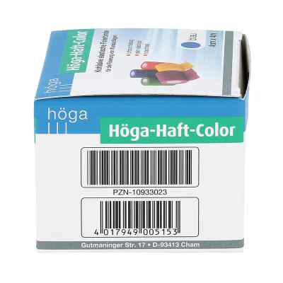 Höga Haft Color Fixierbinde 4 cmx4 m blau bei apo-discounter.de bestellen