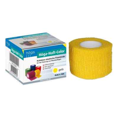 Höga-haft Color Fixierbinde 4 cmx4 m gelb bei apo-discounter.de bestellen