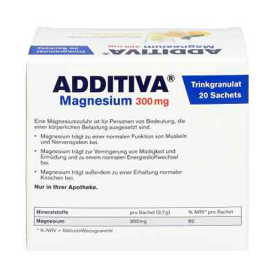 Additiva Magnesium 300 mg N Pulver bei apo-discounter.de bestellen