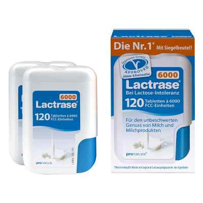 Lactrase 6.000 Fcc Tbl.im Klickspender Doppelpack bei apo-discounter.de bestellen
