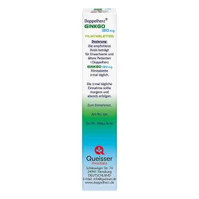 Doppelherz Ginkgo 120mg system bei apo-discounter.de bestellen