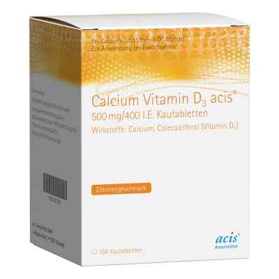 Calcium Vitamin D3 acis 500mg/400 internationale Einheiten bei apo-discounter.de bestellen