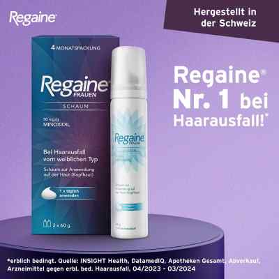 REGAINE Frauen Schaum bei erblich bedingtem Haarausfall bei apo-discounter.de bestellen