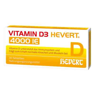 Vitamin D3 Hevert 4.000 I.e. Tabletten bei apo-discounter.de bestellen