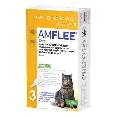 Amflee 50 mg Lösung zum Auftropfen für Katzen bei apo-discounter.de bestellen