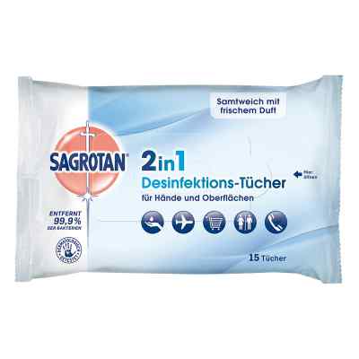 Sagrotan 2in1 Desinfektions-tücher bei apo-discounter.de bestellen
