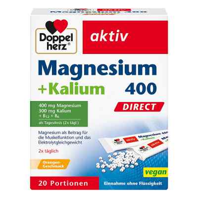 Doppelherz Magnesium+kalium Direct Portionsbeutel bei apo-discounter.de bestellen
