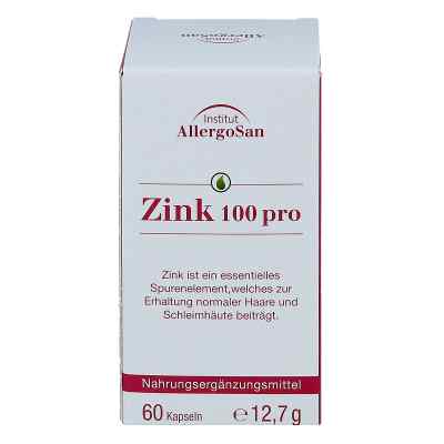 Allergosan Zink 100 pro Kapseln bei apo-discounter.de bestellen