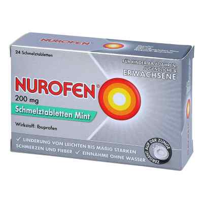 Nurofen 200 mg Schmelztabletten Mint bei apo-discounter.de bestellen
