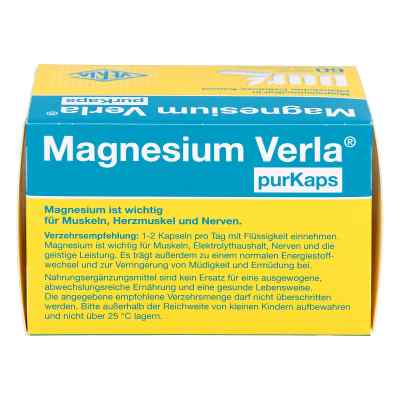 Magnesium Verla purKaps vegane Kapseln zum Einnehmen bei apo-discounter.de bestellen