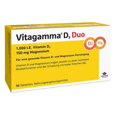 Vitagamma D3 Duo 1.000 I.e Vitamine d3 150mg Magnes.nem bei apo-discounter.de bestellen