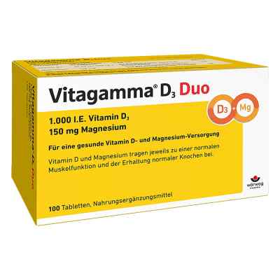 Vitagamma D3 Duo 1.000 I.e Vitamine d3 150mg Magnes.nem bei apo-discounter.de bestellen