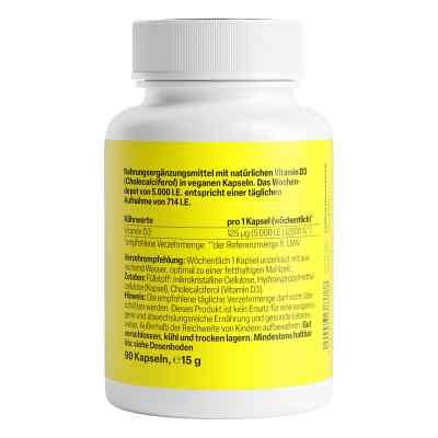 Vitamin D3 5.000 I.e. Wochendepot Kapseln bei apo-discounter.de bestellen