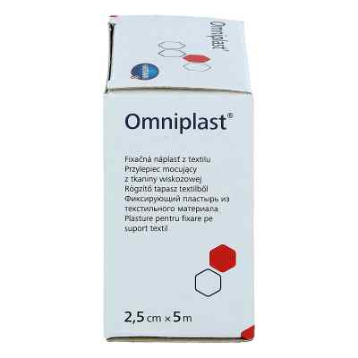 Omniplast Fixierpflaster Textilgew.2,5 cmx5 m bei apo-discounter.de bestellen
