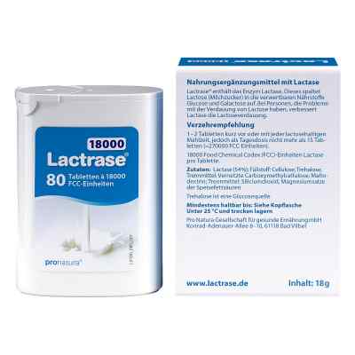 Lactrase 18.000 Fcc Tabletten im Spender Doppelpa. bei apo-discounter.de bestellen